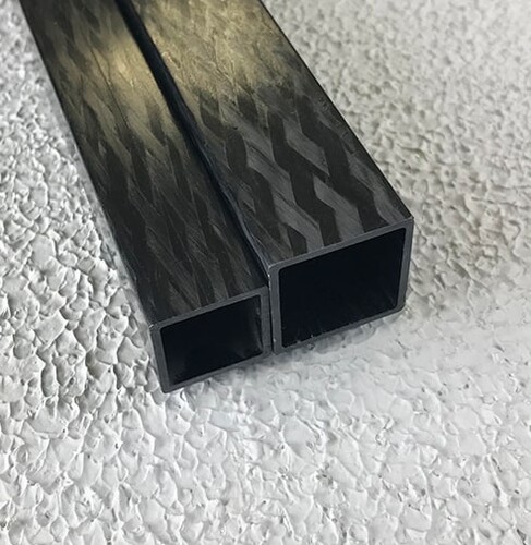 Carbon Fiber Pro Square Profile 30mm/27mm